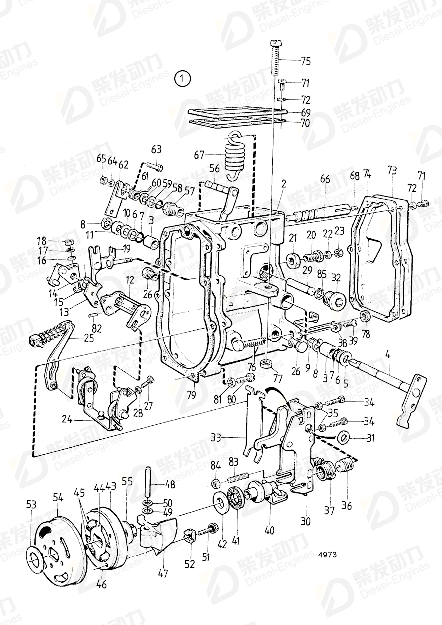 VOLVO Nut 844356 Drawing